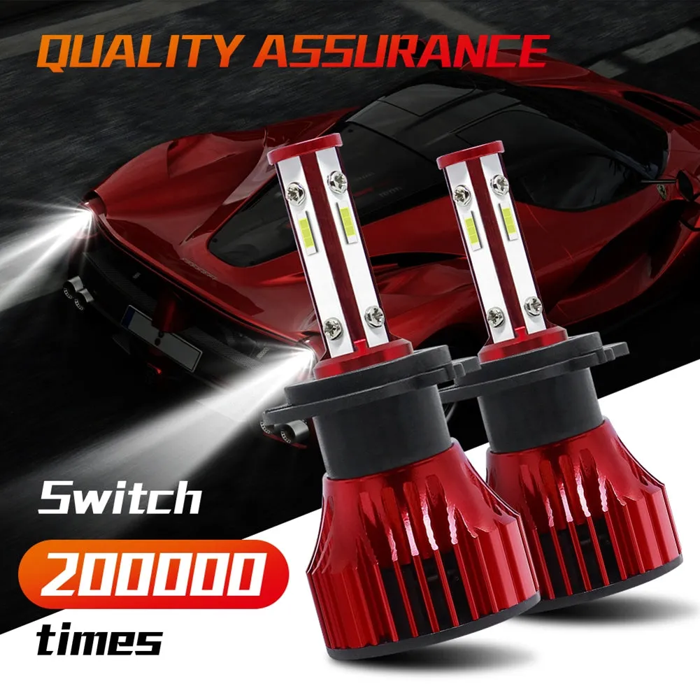 1 Pair Metal X15s Car Light H7 H11 9005 9006 9007 Led Headlight