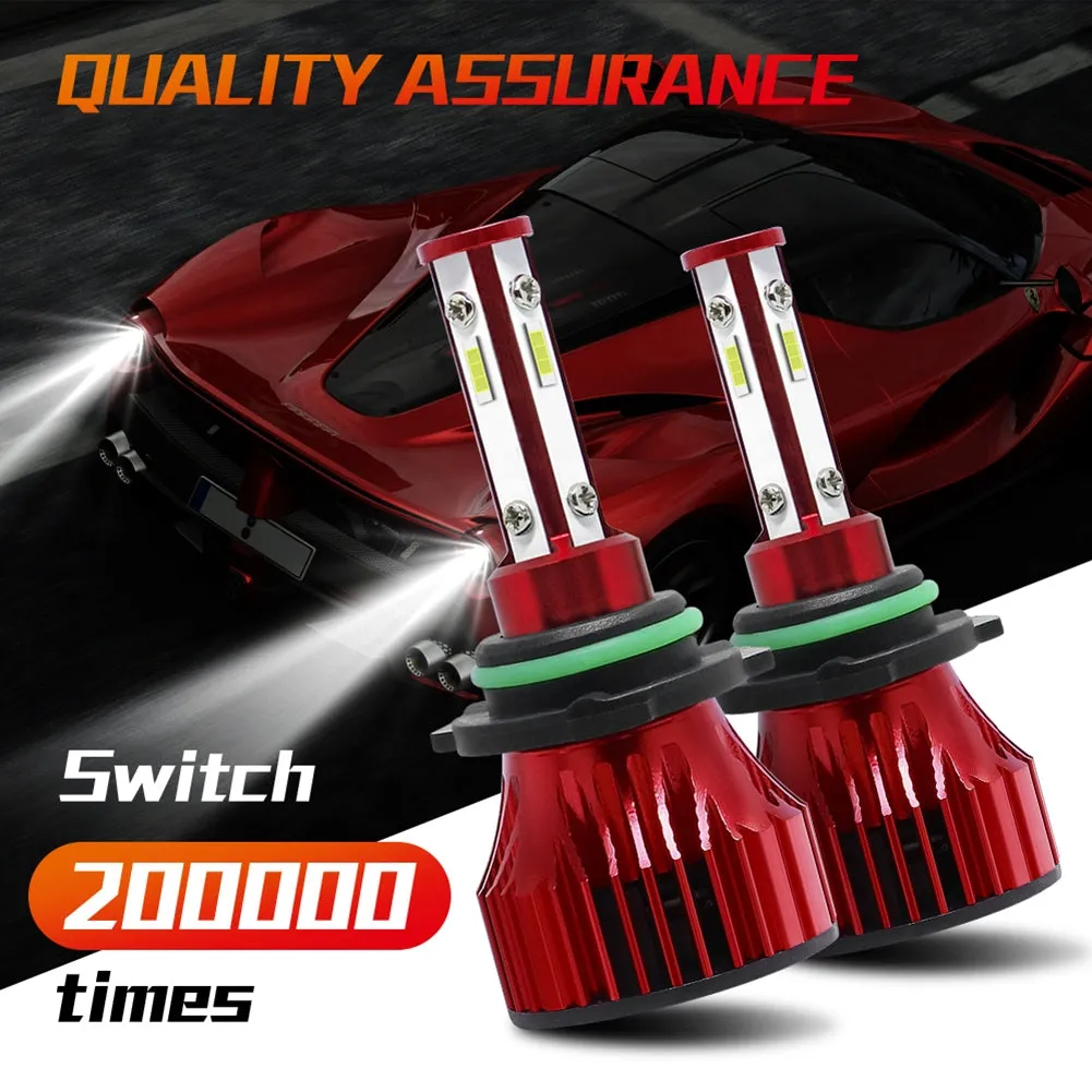 1 Pair Metal X15s Car Light H7 H11 9005 9006 9007 Led Headlight