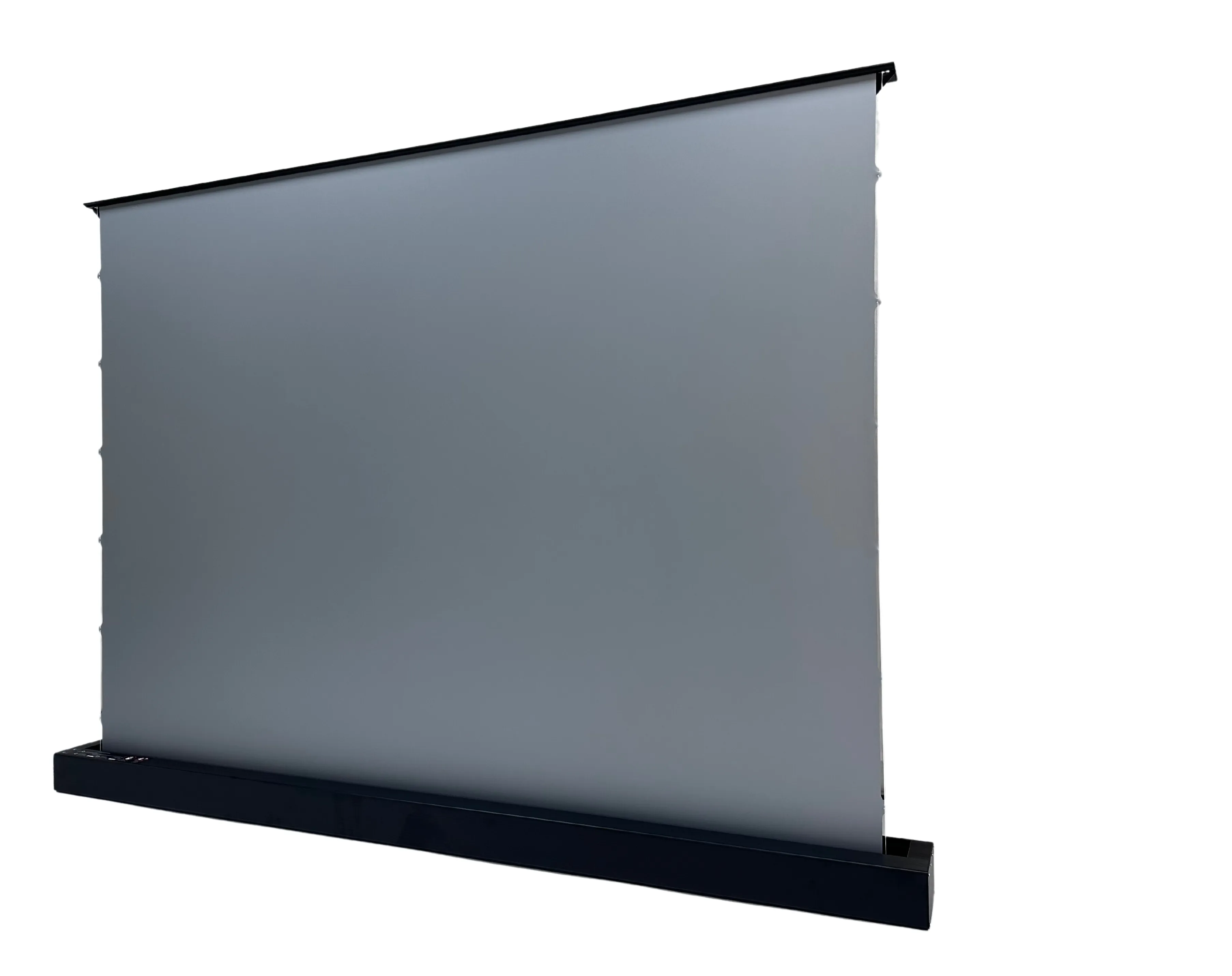 100"-120" Electric Floor Rising Tension Indoor Screen w/ Smart Voice Control
