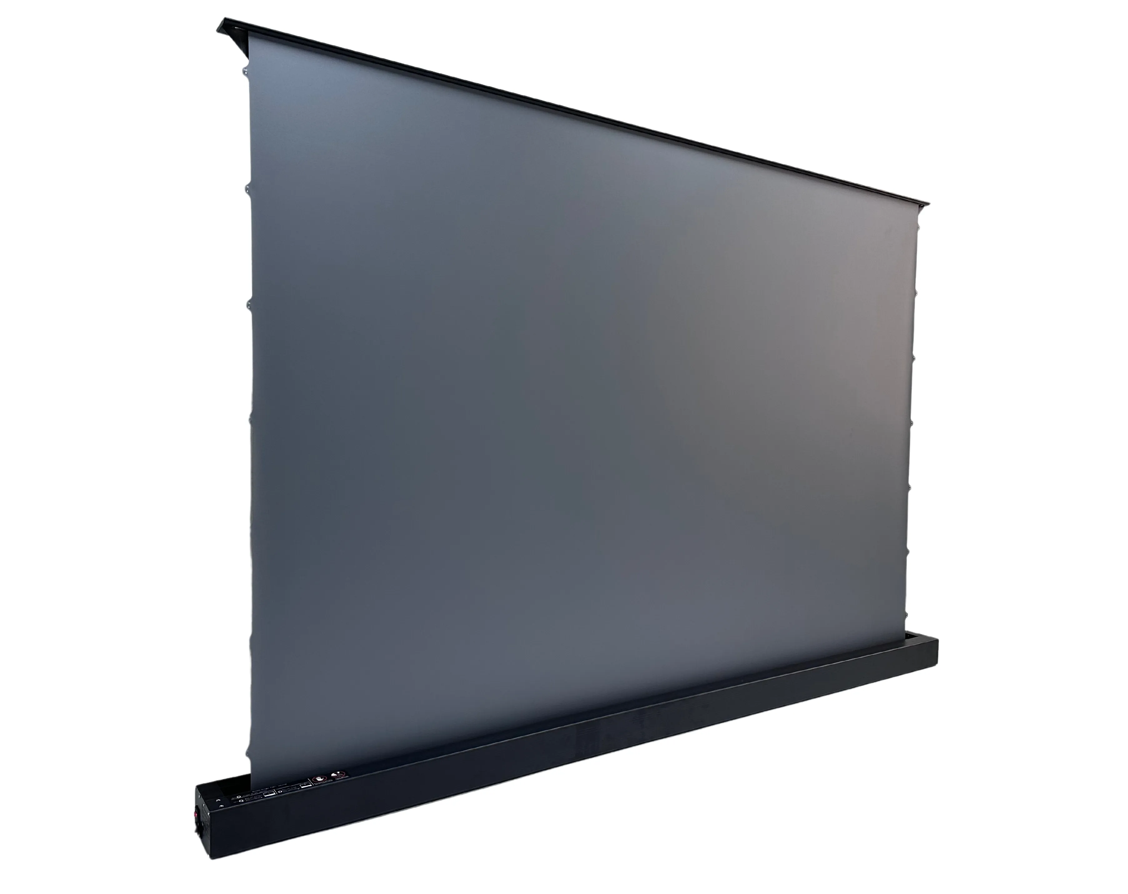 100"-120" Electric Floor Rising Tension Indoor Screen w/ Smart Voice Control