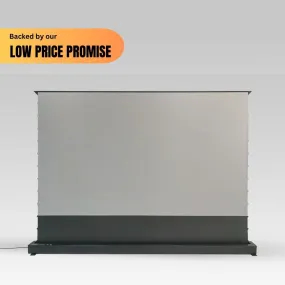 100"-120" Electric Floor Rising Tension Indoor Screen w/ Smart Voice Control