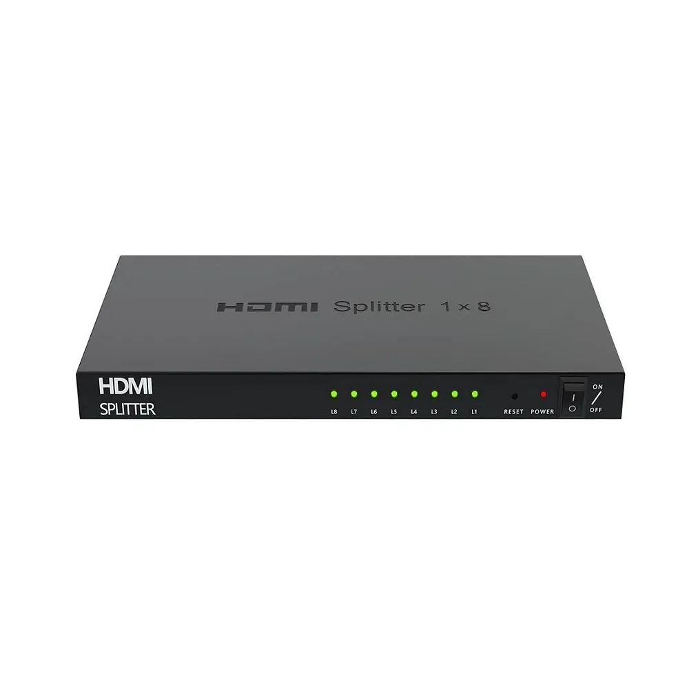 1080P 1 In 8 Hdtv High Transmission Hdmi Splitter M24-11-11