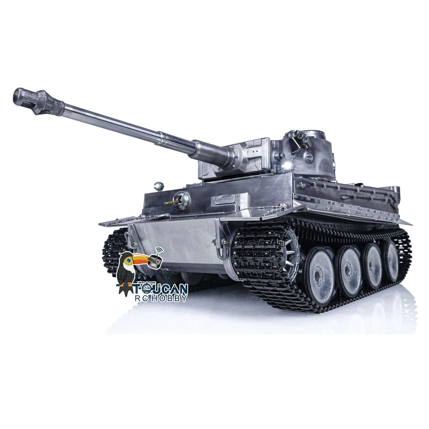 1/16 Mato Metal German Tiger I Infrared Ver KIT Radio Control Tank 1220 RTR Barrel Recoil Gearbox without Mainboard Battery
