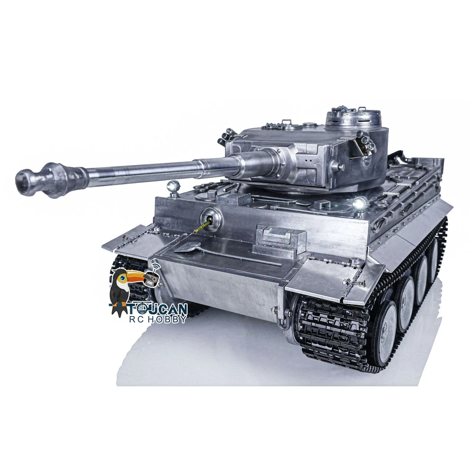 1/16 Mato Metal German Tiger I Infrared Ver KIT Radio Control Tank 1220 RTR Barrel Recoil Gearbox without Mainboard Battery