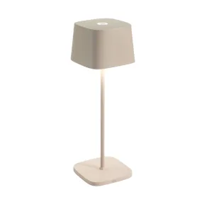 11" Indoor/Outdoor Square Cordless Lamp - Available in Various Color Options