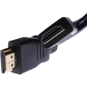 1.5 Feet High Speed Hdmi Cable W/ Ethernet, Hdmi Male - Hdmi Male, Black, Hdmi V