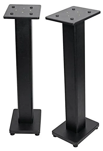 2 Rockville RHTSB 36" Inch Bookshelf Speaker Stands Surround Sound Home Theater