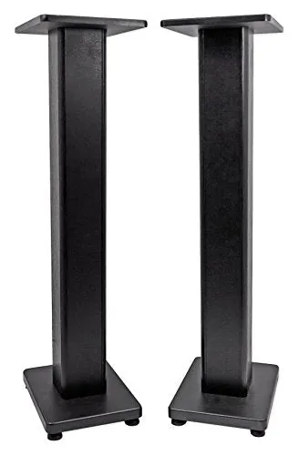 2 Rockville RHTSB 36" Inch Bookshelf Speaker Stands Surround Sound Home Theater