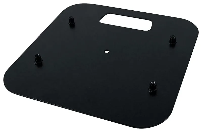 (2) Rockville RTP33-TV White/Black Totem DJ Speaker/Lighting Stands with TV Mount (2) RTP33-TV (2) BLACK TOTEM PLATES