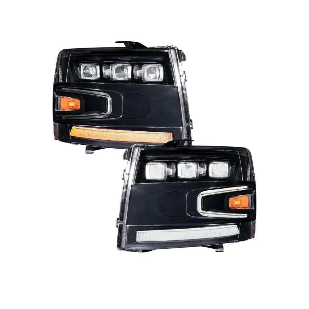 2007-2013 Chevrolet Silverado LED Projector Headlights (pair)