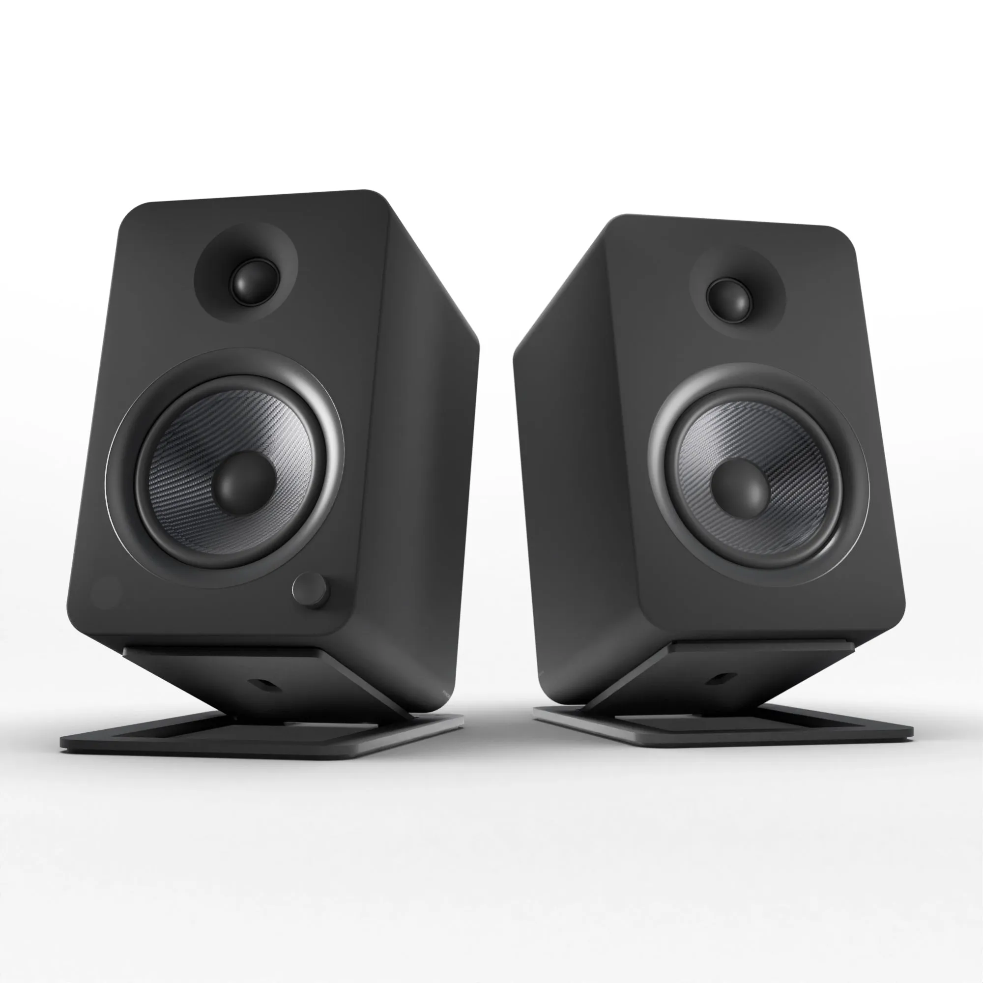 200W Bluetooth Bookshelf Speakers with Preamp & Stands, Kanto