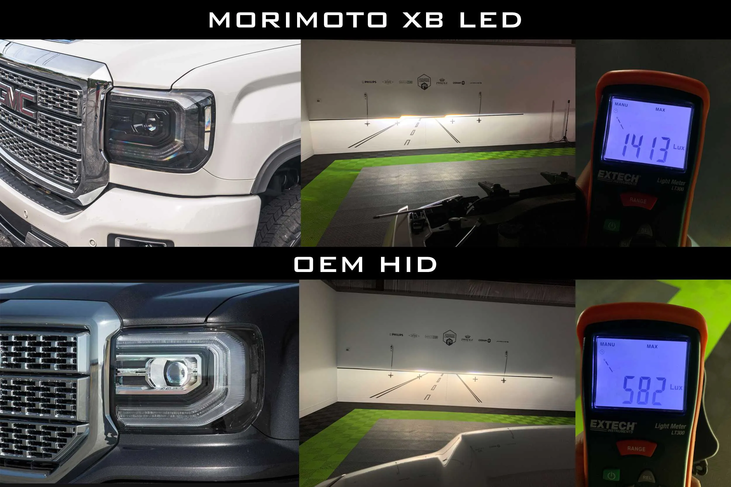 2014-2019 GMC Sierra HD XB LED Headlights