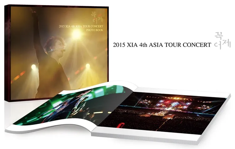 2015 JYJ XIA JUNSU 4TH ASIA TOUR CONCERT [JUST LIKE YESTERDAY] IN YOKOHAMA 3DISC 6POSTER(ON PACK)