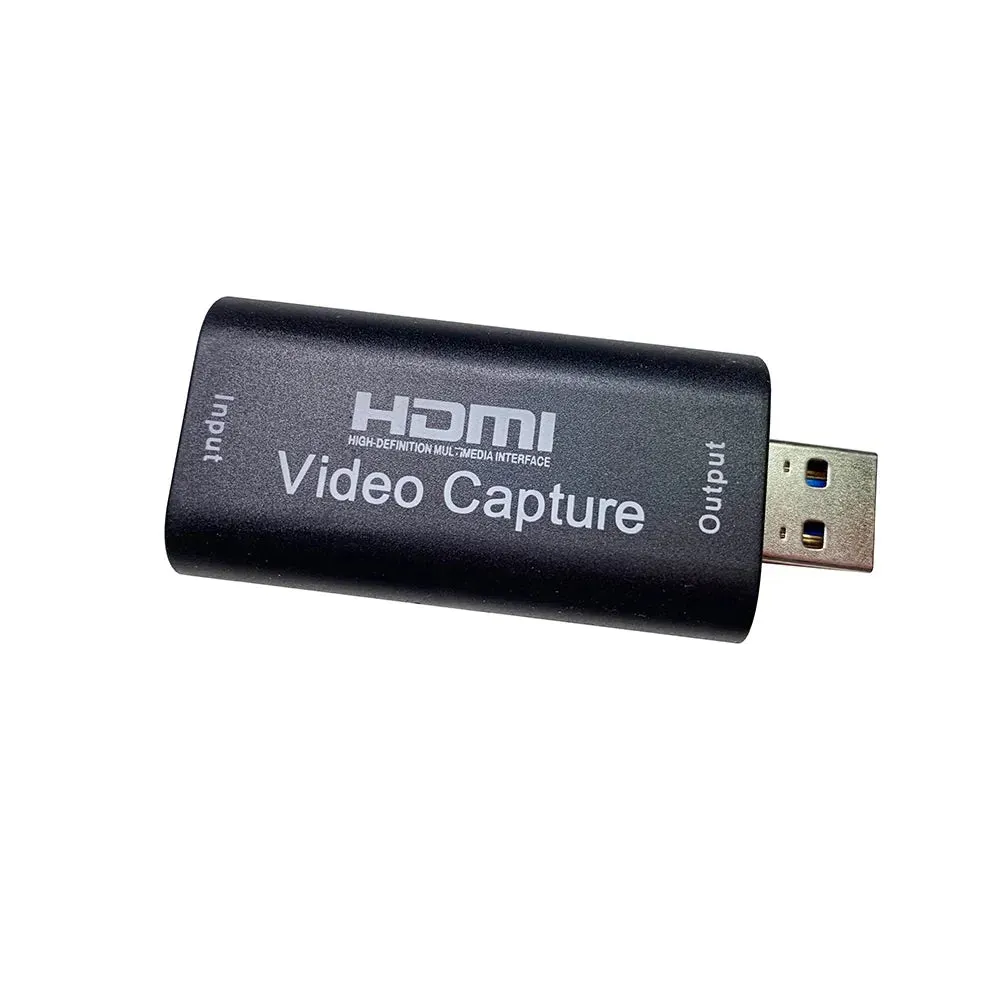 4K 1080P HDMI To USB 2.0 Video Capture Game Recording Box for PC Youtube OBS Streaming