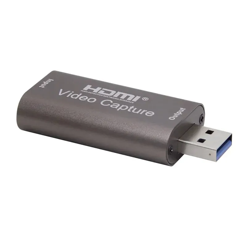 4K 1080P HDMI To USB 2.0 Video Capture Game Recording Box for PC Youtube OBS Streaming