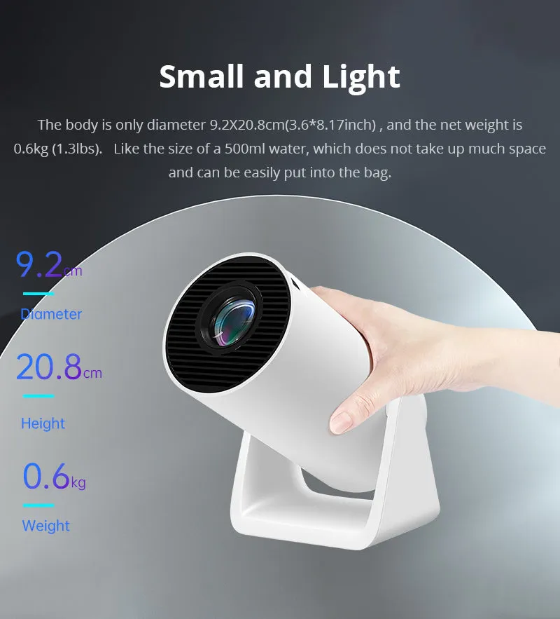 4K Android Projector Bluetooth | 200ANSI Outdoor Projector