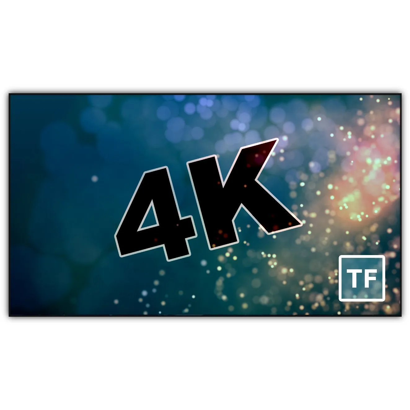 4K Thin Bezel Series 16:9 112" High Contrast Grey Non-Coated MicroPerf