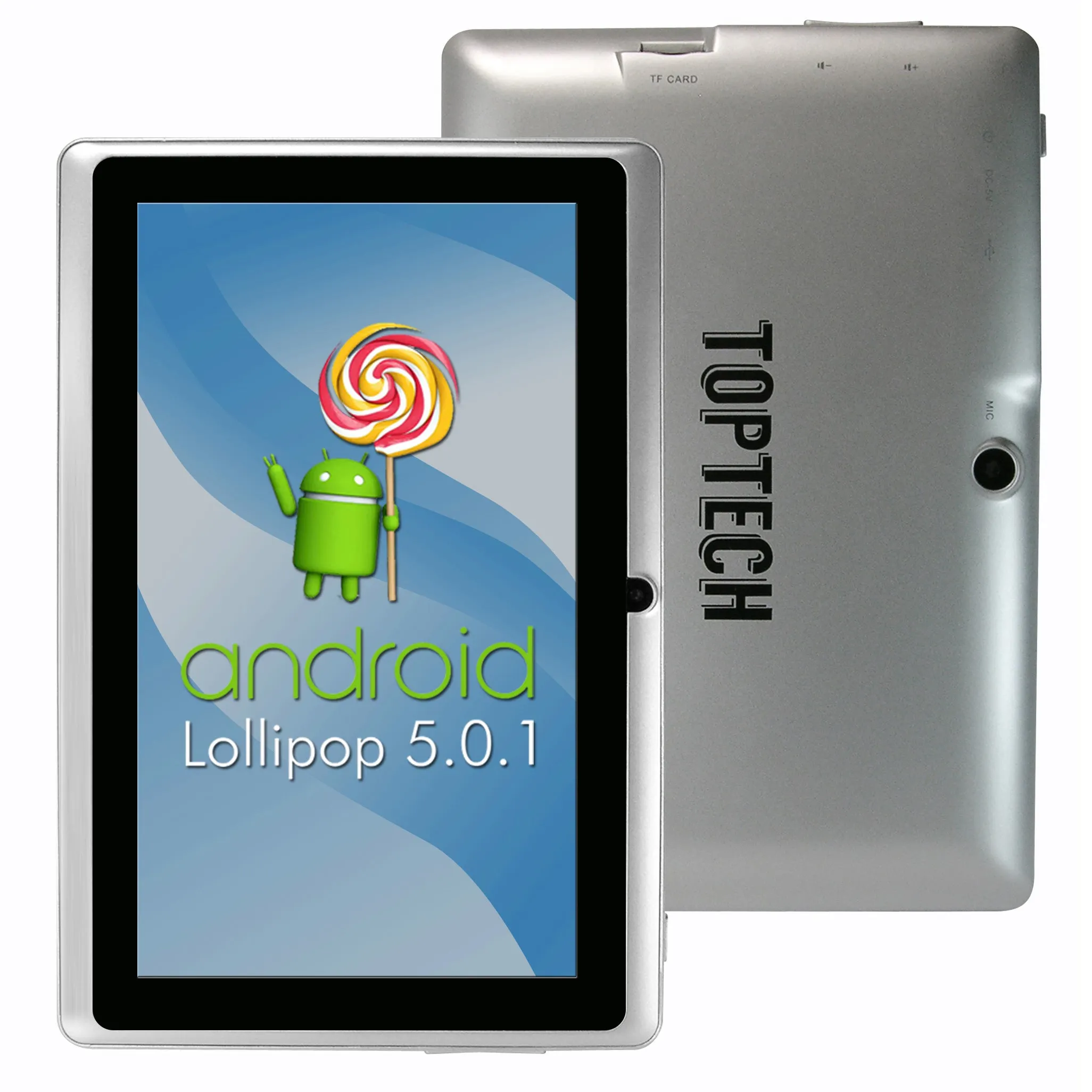 7-Inch Tablet PC with Dual Cameras and Expandable Memory