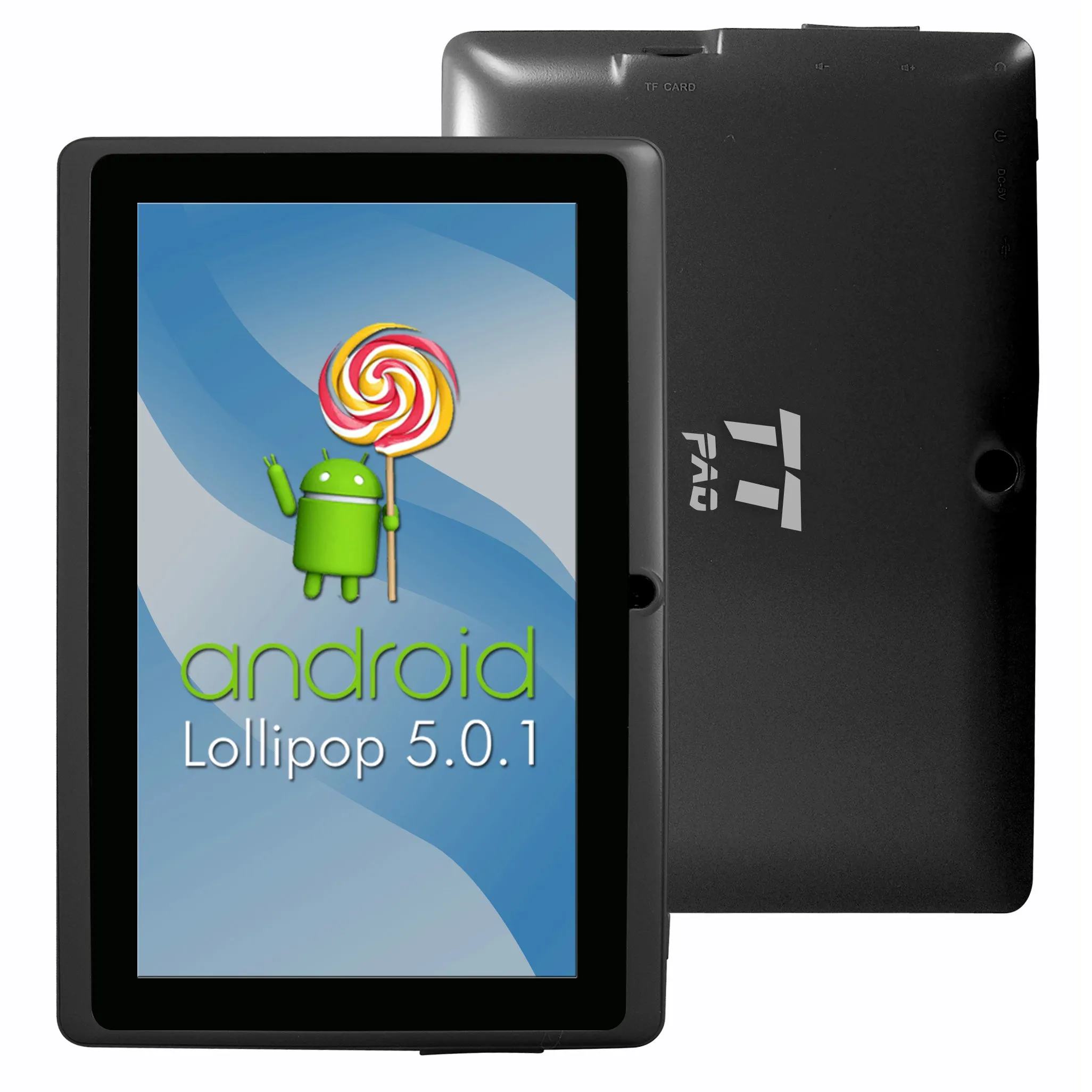 7-Inch Tablet PC with Dual Cameras and Expandable Memory