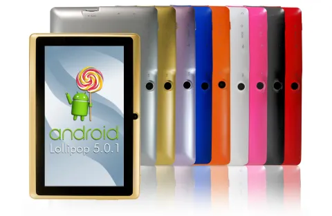 7-Inch Tablet PC with Dual Cameras and Expandable Memory
