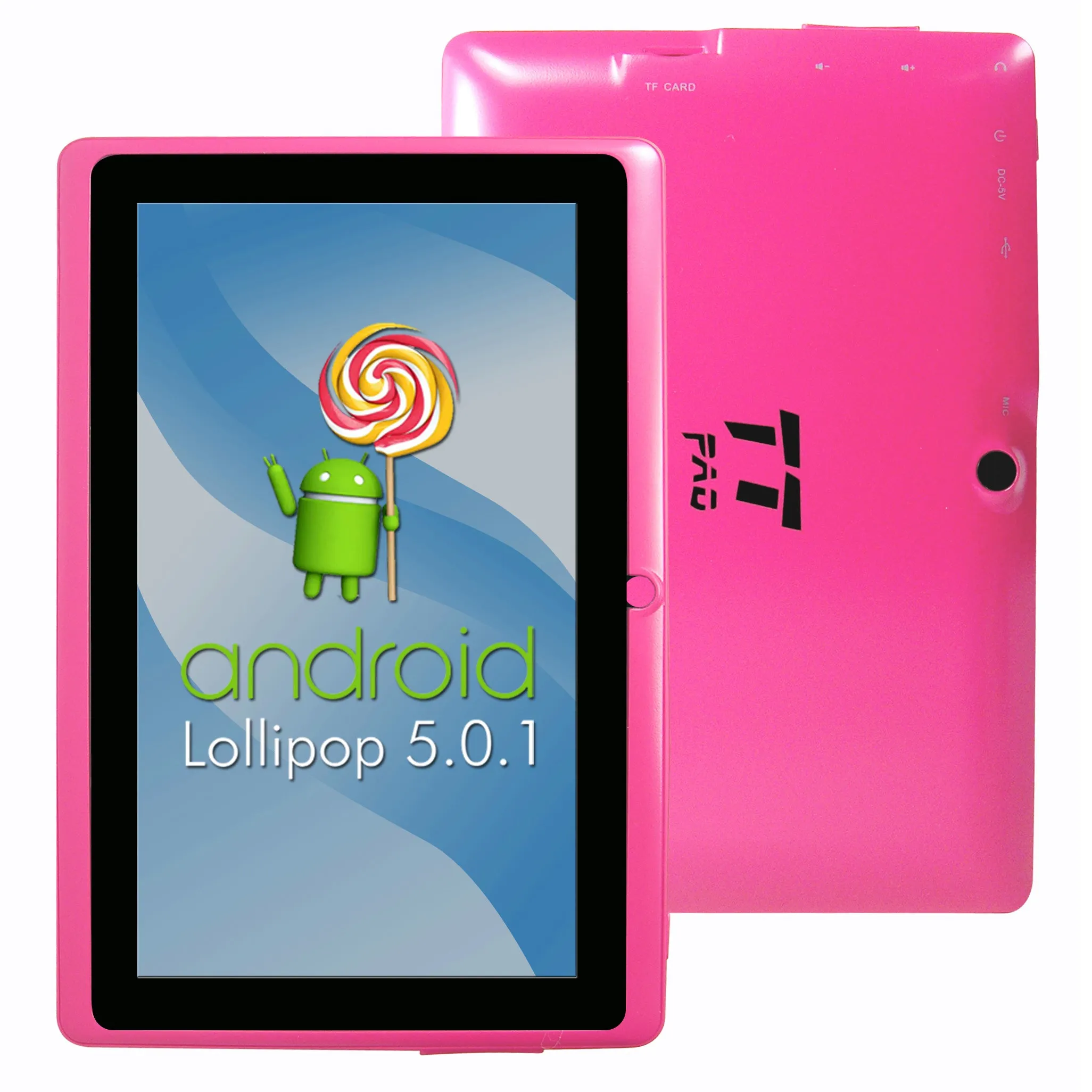 7-Inch Tablet PC with Dual Cameras and Expandable Memory