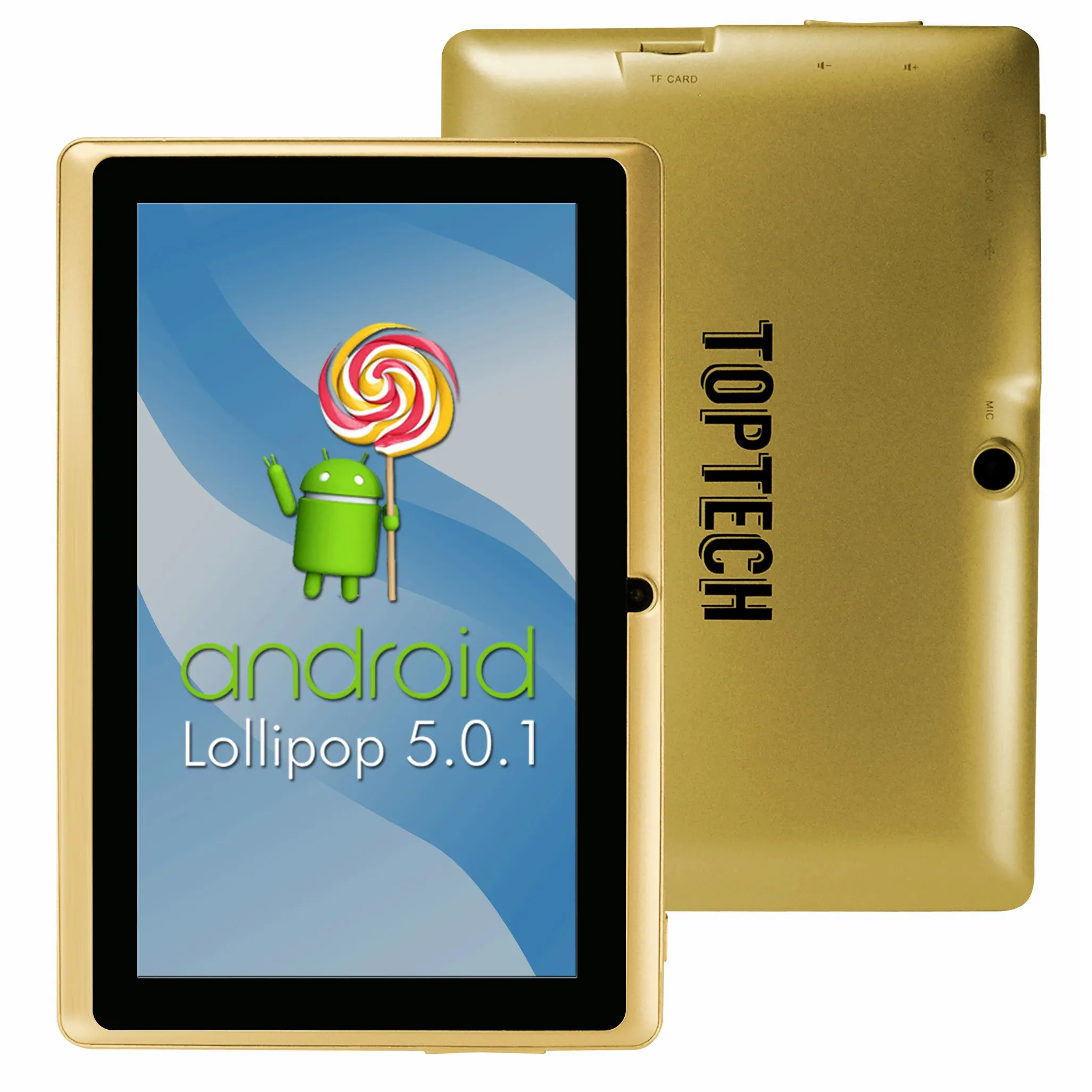 7-Inch Tablet PC with Dual Cameras and Expandable Memory