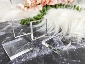 Acrylic Square for Crystal Specimens
