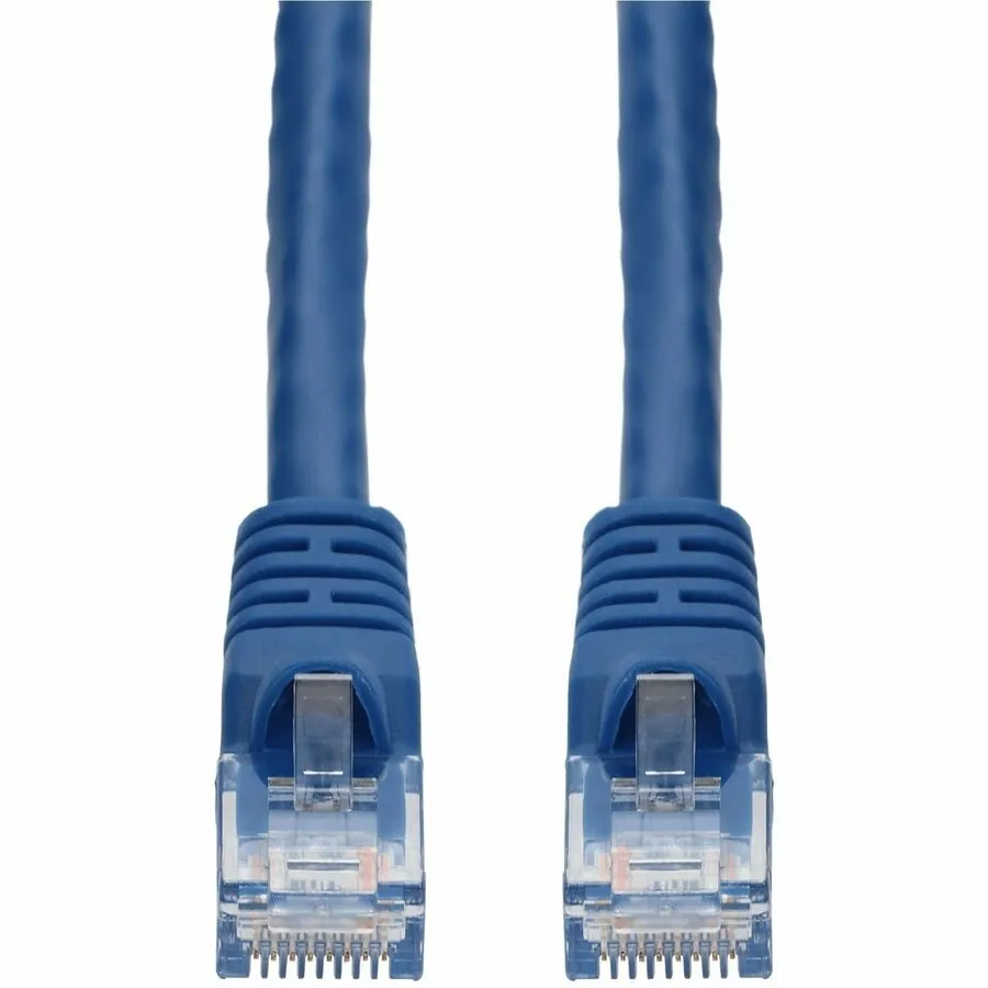 AddOn 17ft Blue CAT 6A PVC Ethernet Cable Snagless Bubble Boot RJ-45 M/M ADD-17FCAT6A-BE