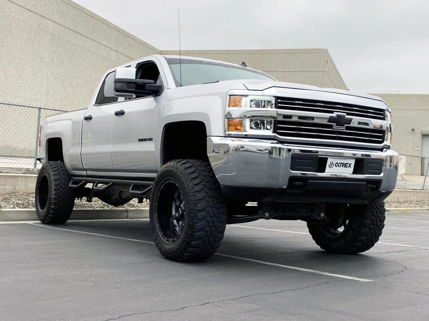 AlphaRex Projector Headlights Chevy Silverado 2500HD/3500HD (2015-2019) Pro Series - Sequential Turn - Black/Chrome/Jet Black