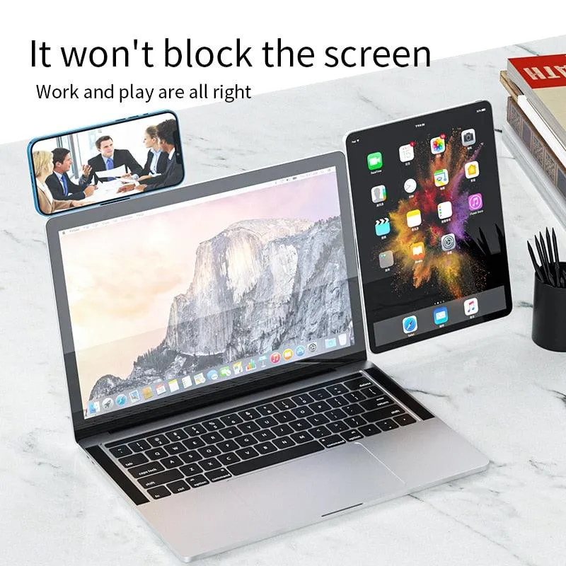 Aluminum Laptop Stand 2-in-1 Expandable Holder