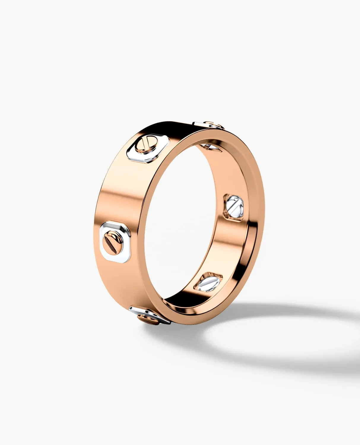 AMADOR Two-Tone Gold Ring