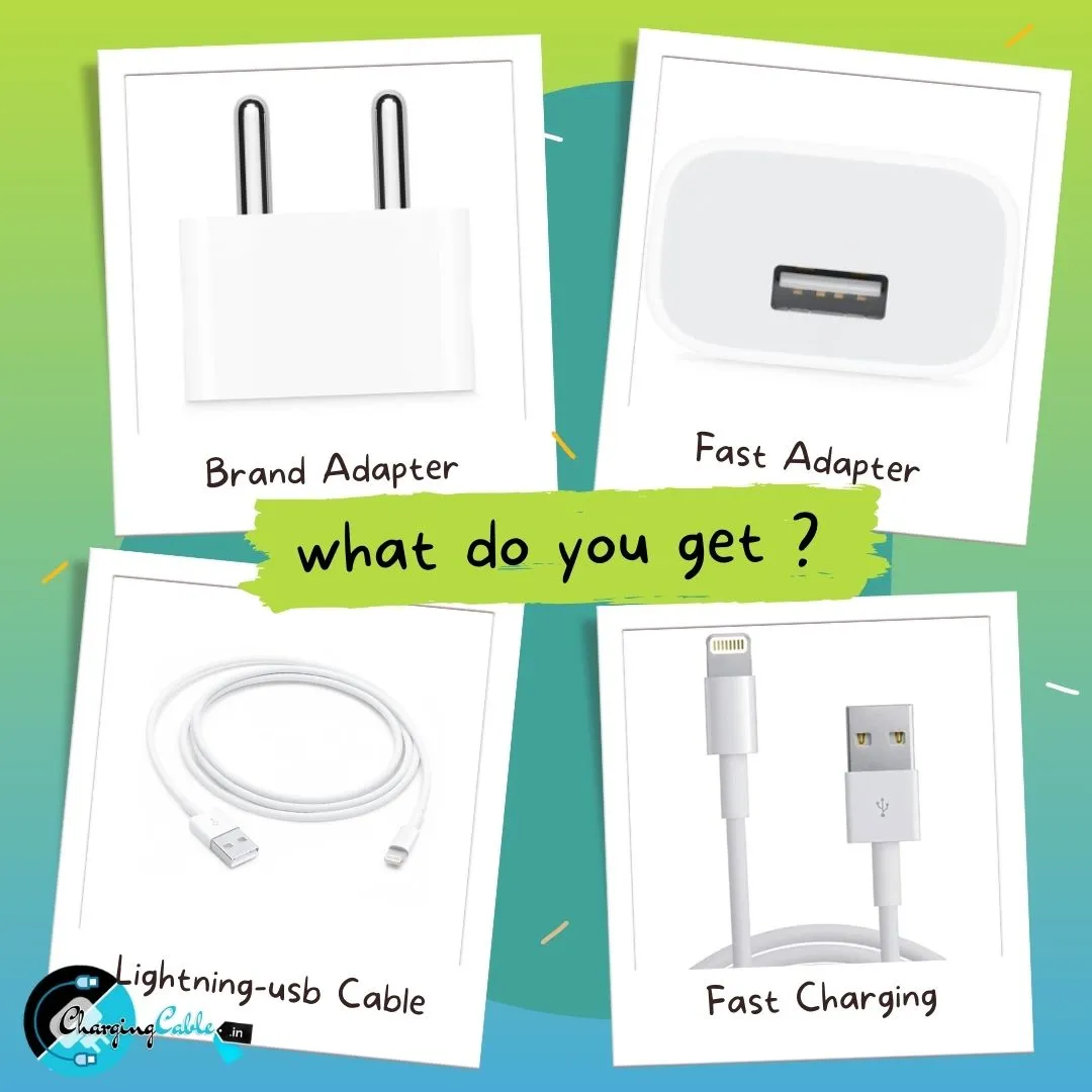 Apple iPhone 5W Usb Charger (Adapter With Cable)