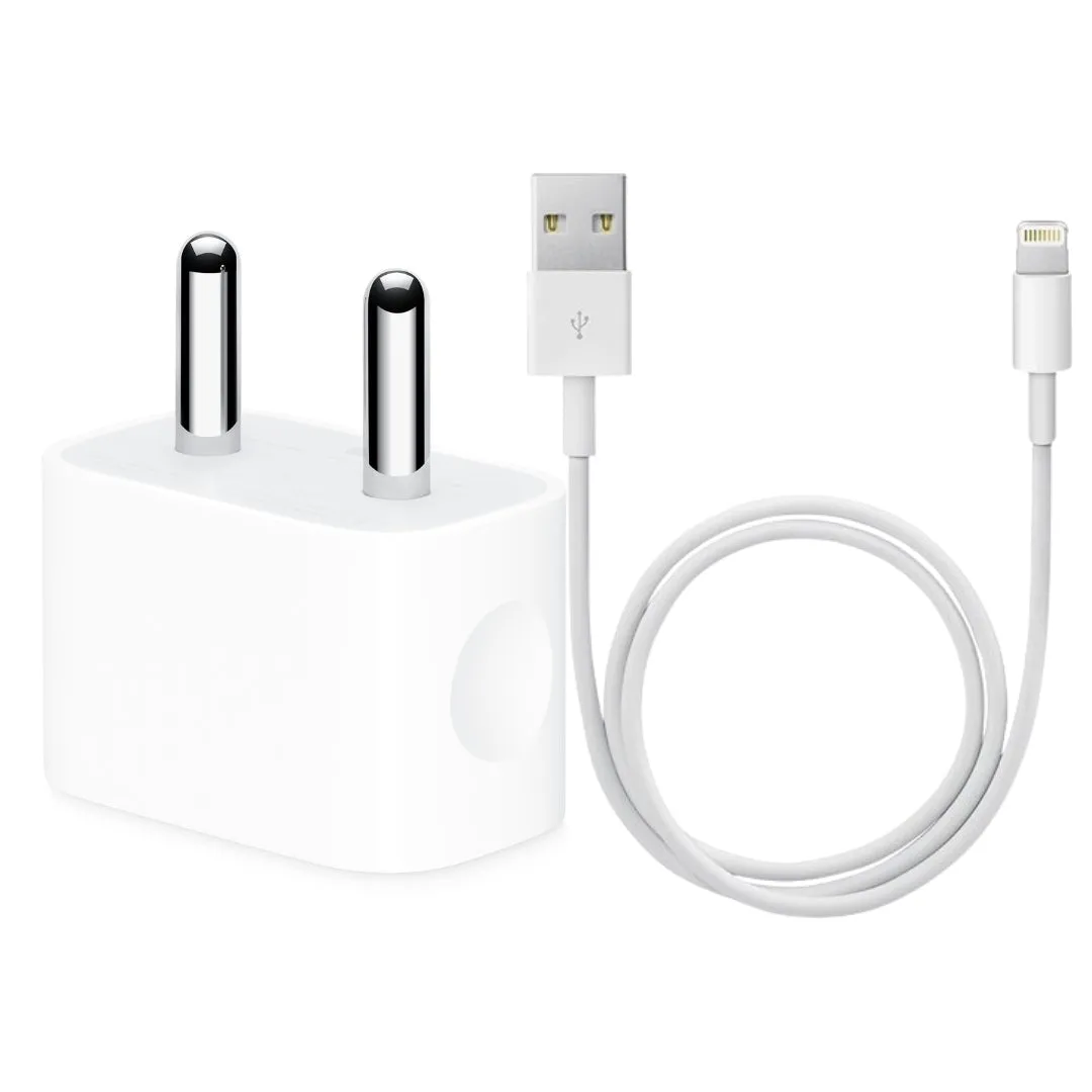 Apple iPhone 5W Usb Charger (Adapter With Cable)