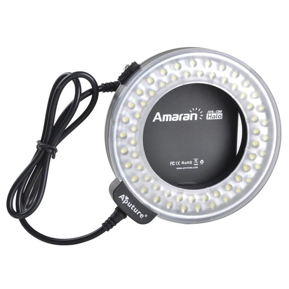 Aputure Amaran Halo AHL-C60 Canon LED Macro Ring Flash Light