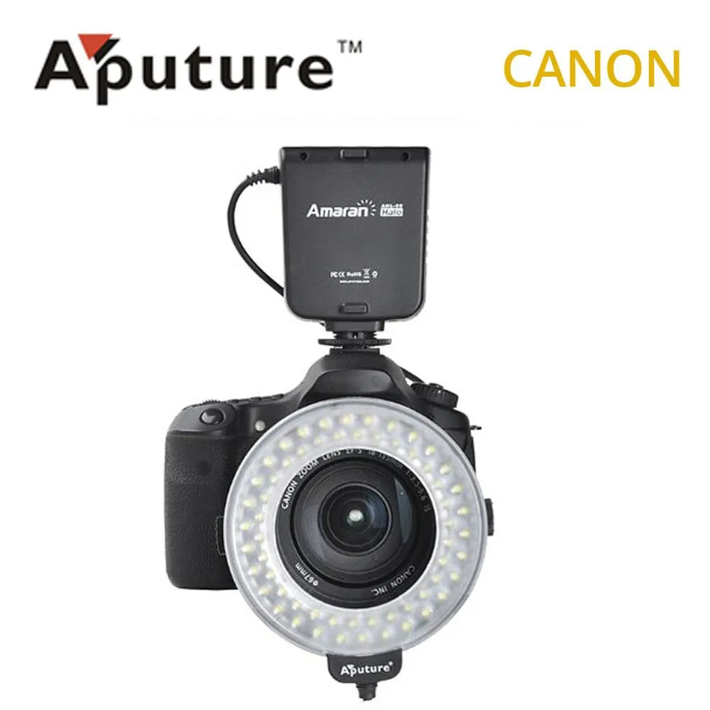 Aputure Amaran Halo AHL-C60 Canon LED Macro Ring Flash Light