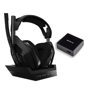 Astro A50 Wireless Gaming Headset   HDMI Adapter For PlayStation & PC