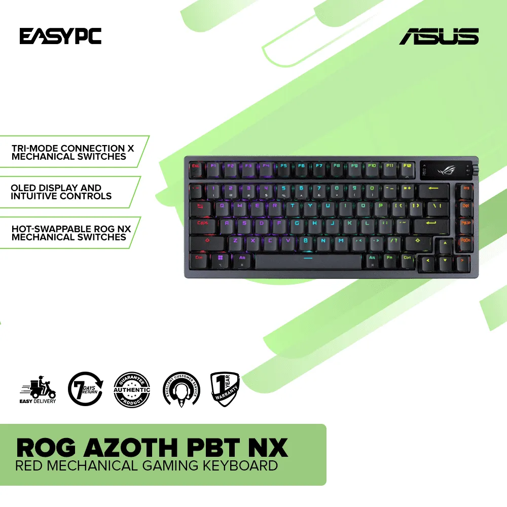 Asus ROG Azoth PBT NX Red Mechanical Gaming Keyboard