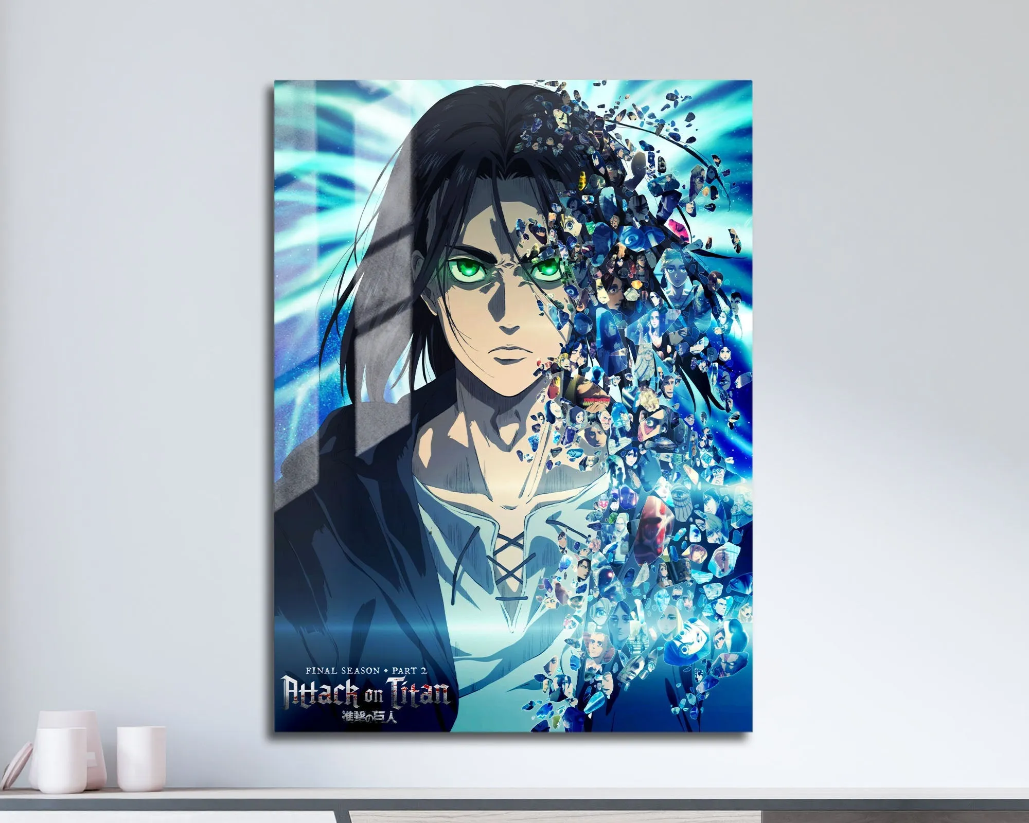 Attack on Titan The Final Season Part 2 Metal Poster