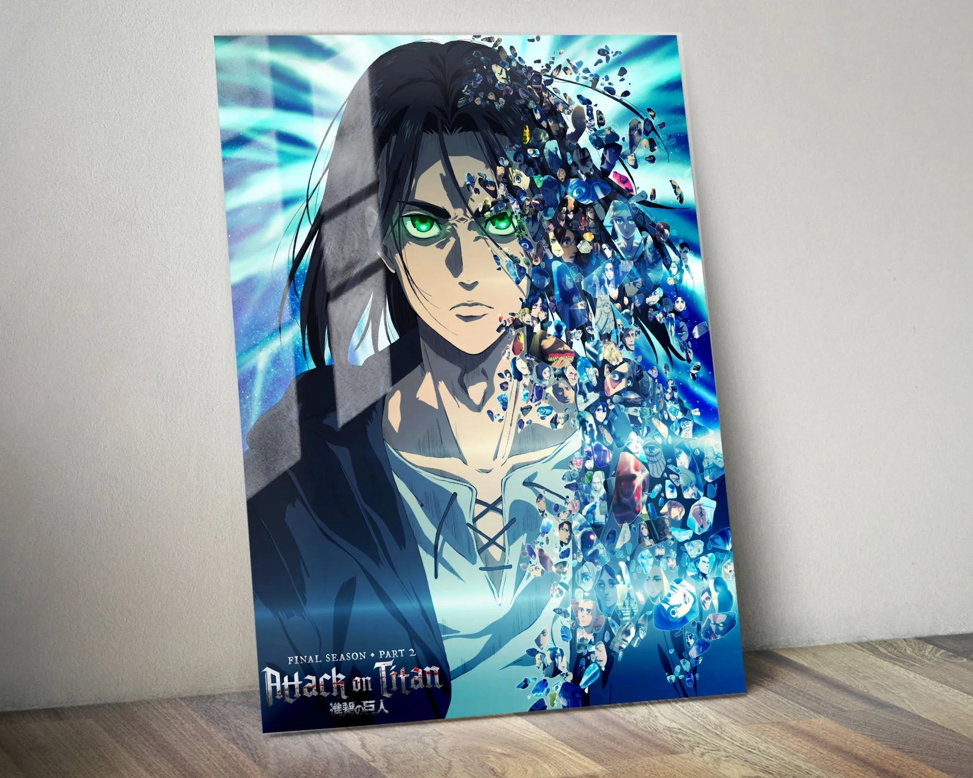 Attack on Titan The Final Season Part 2 Metal Poster
