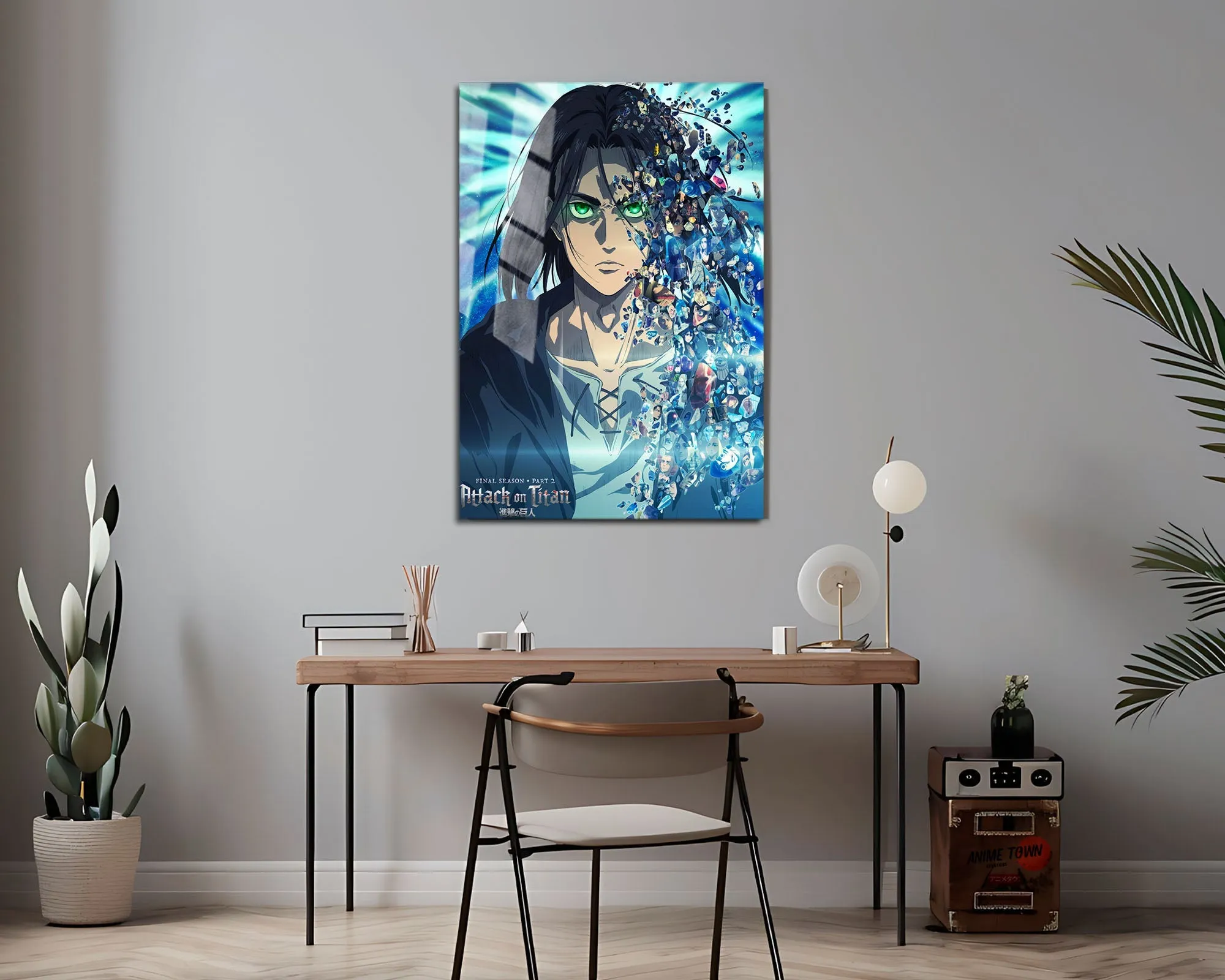 Attack on Titan The Final Season Part 2 Metal Poster