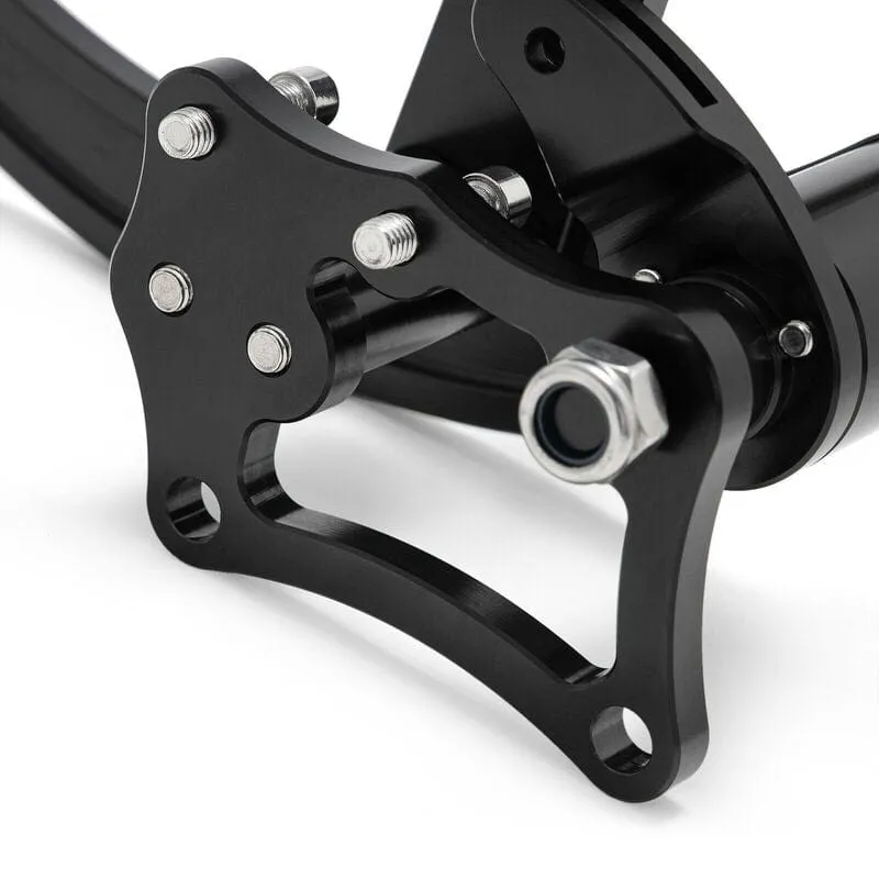 Attitude Inc Billet Forward Control kit, 4 in Forward, For Harley-Davidson Street Glide 2009-2020, Black, Kit
