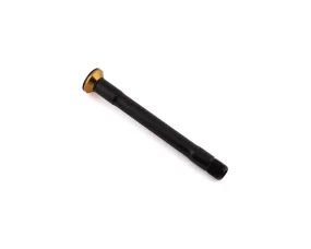 AXL FRONT, ROAD SL THRU-AXLE, 12X100MM, BOLT-ON, 6MM HEX, M12X1.0PX121MM, ALLOY, BLACK