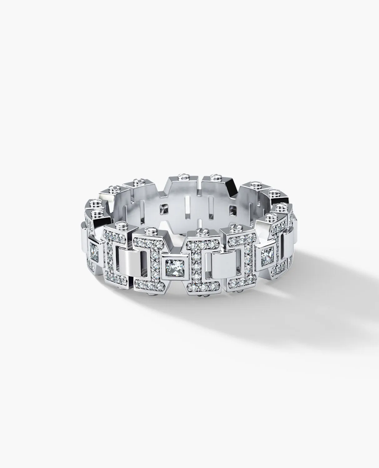 BAKER Gold Ring with 0.60ct Diamonds