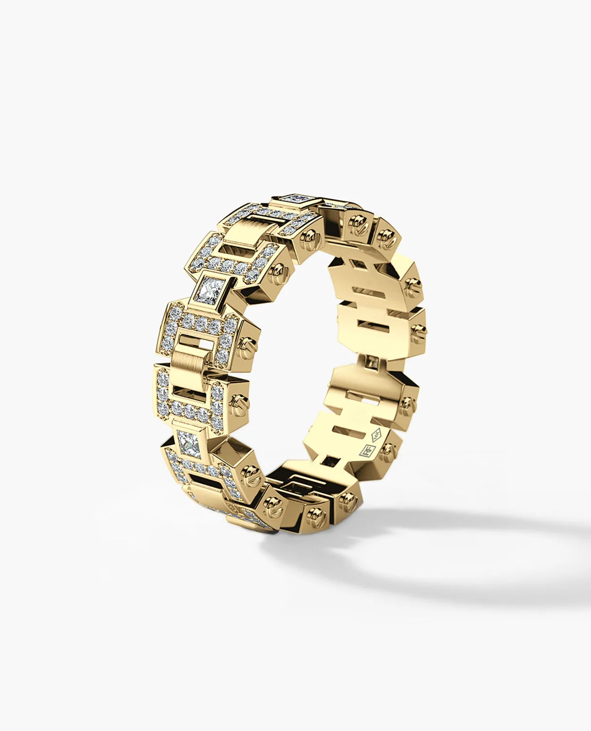 BAKER Gold Ring with 0.60ct Diamonds
