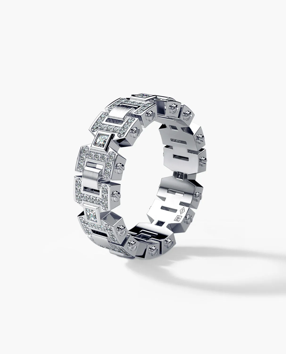 BAKER Gold Ring with 0.60ct Diamonds