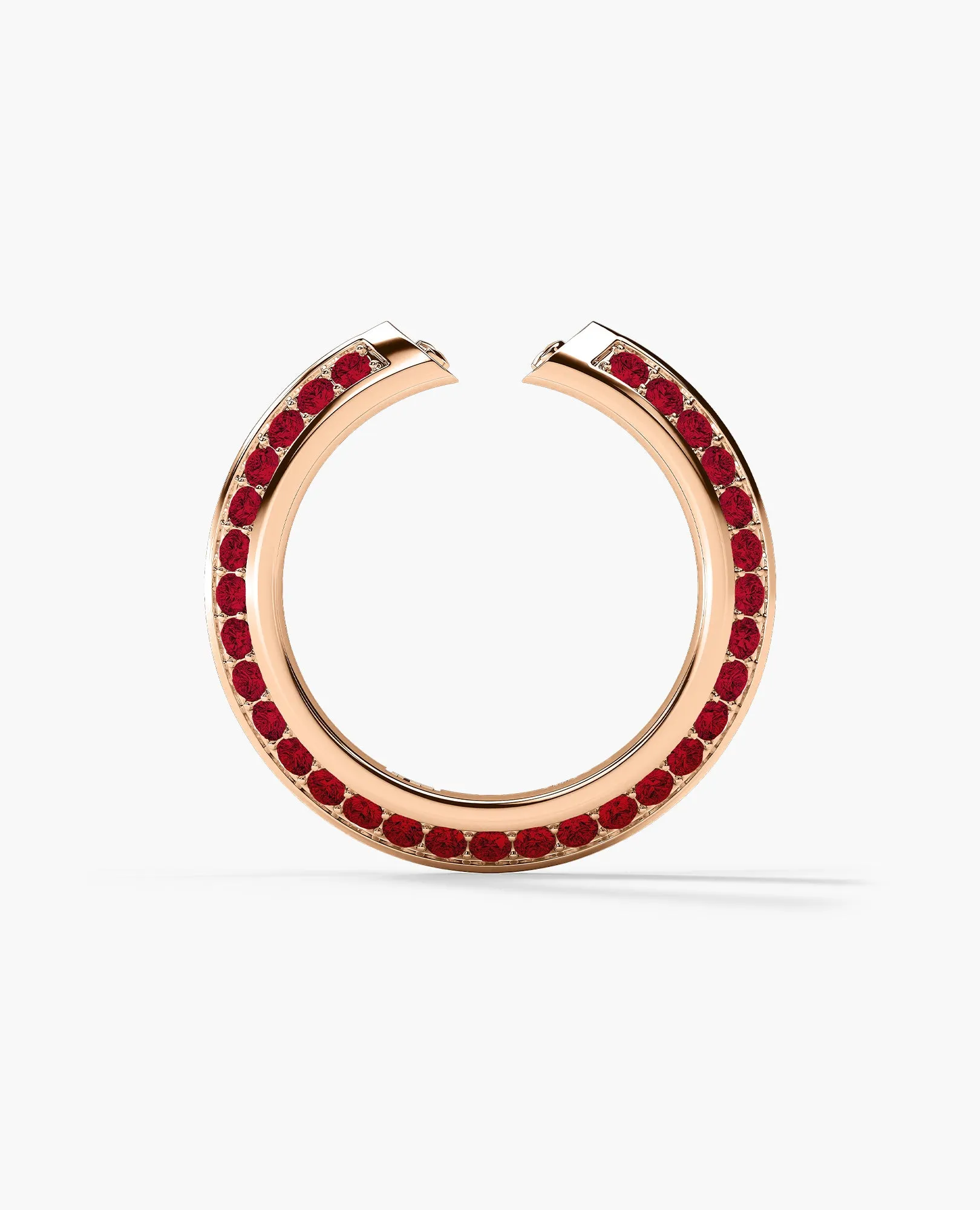 BASIN Gold Ring with 1.85ct Rubies