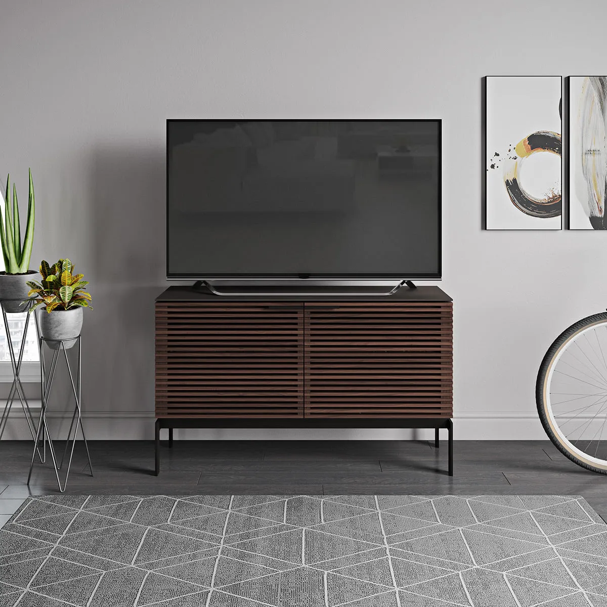BDI Corridor SV 7128 Storage Cabinet (Chocolate Stained Walnut)