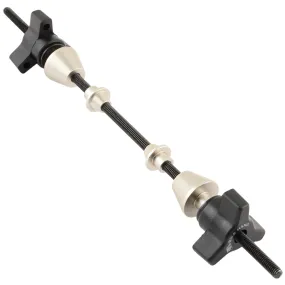 BikeHand Bike Wheel Truing Stand Thru Axle Adapter  - Great Adapter For All 12mm, 15mm, 20mm, 24mm Through Axles - Compatible with Park Tool Bicycle Truing Stand