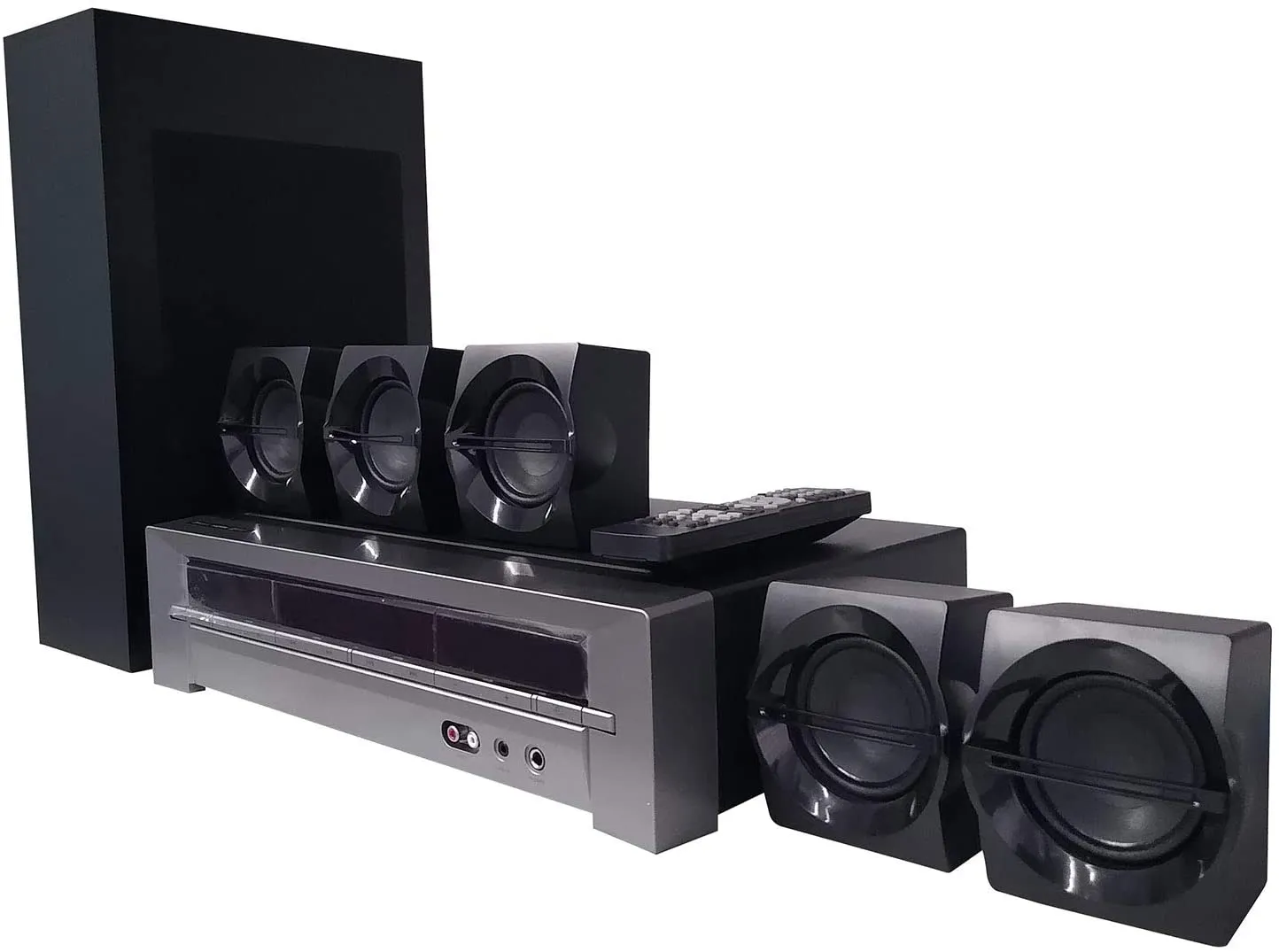Blackweb 1000-watt 5.1 Channel Receiver Home Theater System with Bluetooth (BWA18SB003)