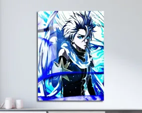 Bleach Hitsugaya Toshiro Bankai Metal Poster